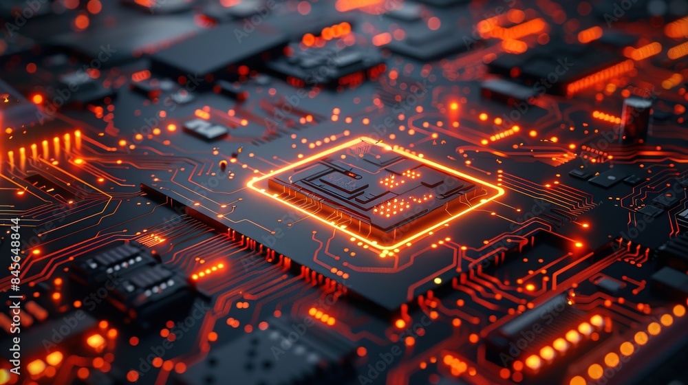 Abstract computer circuit board wallpaper background Abstract computer circuit board wallpaper background
