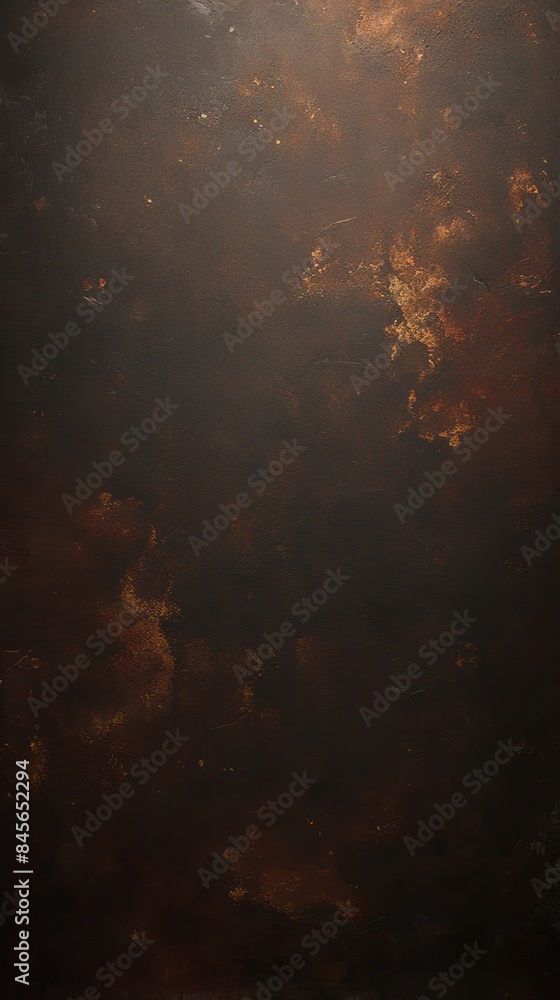 Dark brown background with a textured, grungy surface and gold highlights Dark brown background with a textured, grungy surface and gold highlights