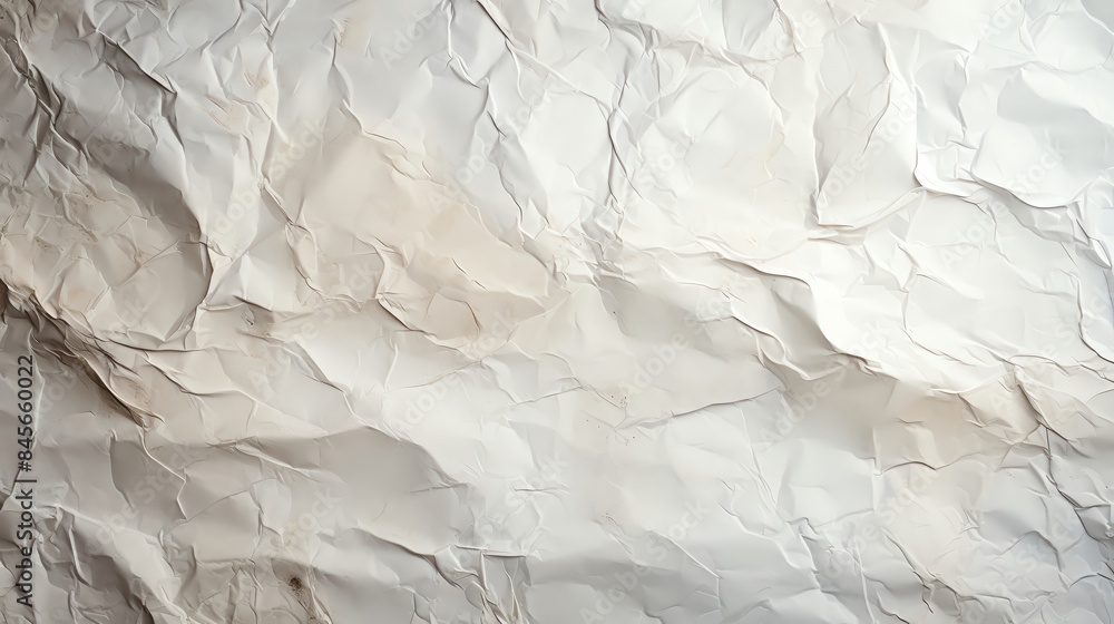 Seamless paper texture with a slightly creased surface, showing soft ...