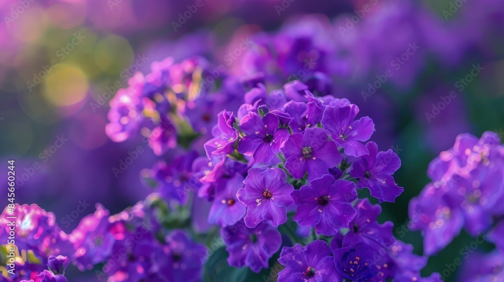 Vibrant Purple Statice in Bloom Vibrant Purple Statice in Bloom