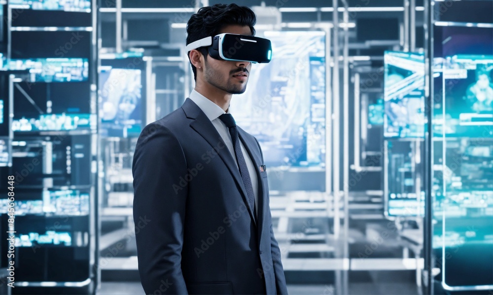 Saudi youth male, flouting screens, minority report style, augmented reality, close up, white costume, black hair, photo-realistic, 8K, high-definition Saudi youth male, flouting screens, minority report style, augmented reality, close up, white costume, black hair, photo-realistic, 8K, high-definition