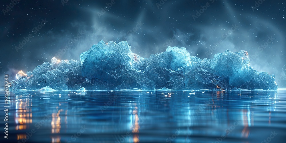 glaciers iceberg pieces blue blocks of ice frozen water and snow glaciers iceberg pieces blue blocks of ice frozen water and snow