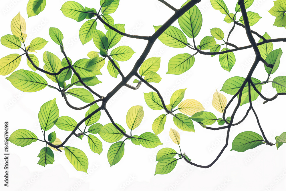 tree branches with leaves background spring nature tree branches with leaves background spring nature