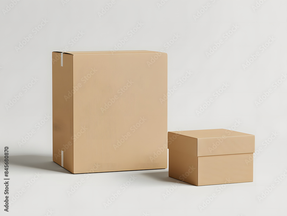 Blank carton boxes mockup Blank carton boxes mockup