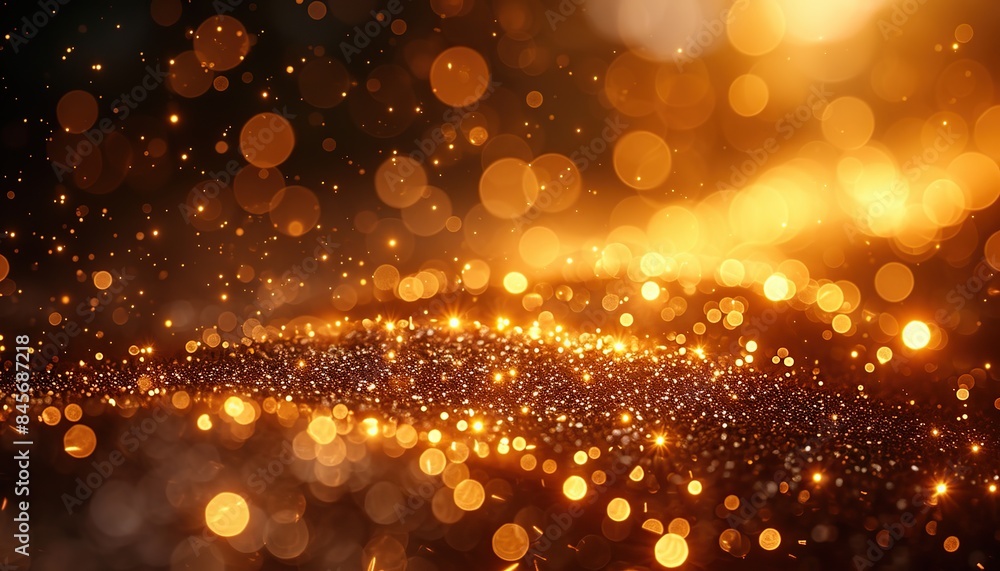 Abstract golden light airy background with Abstract golden light airy background with