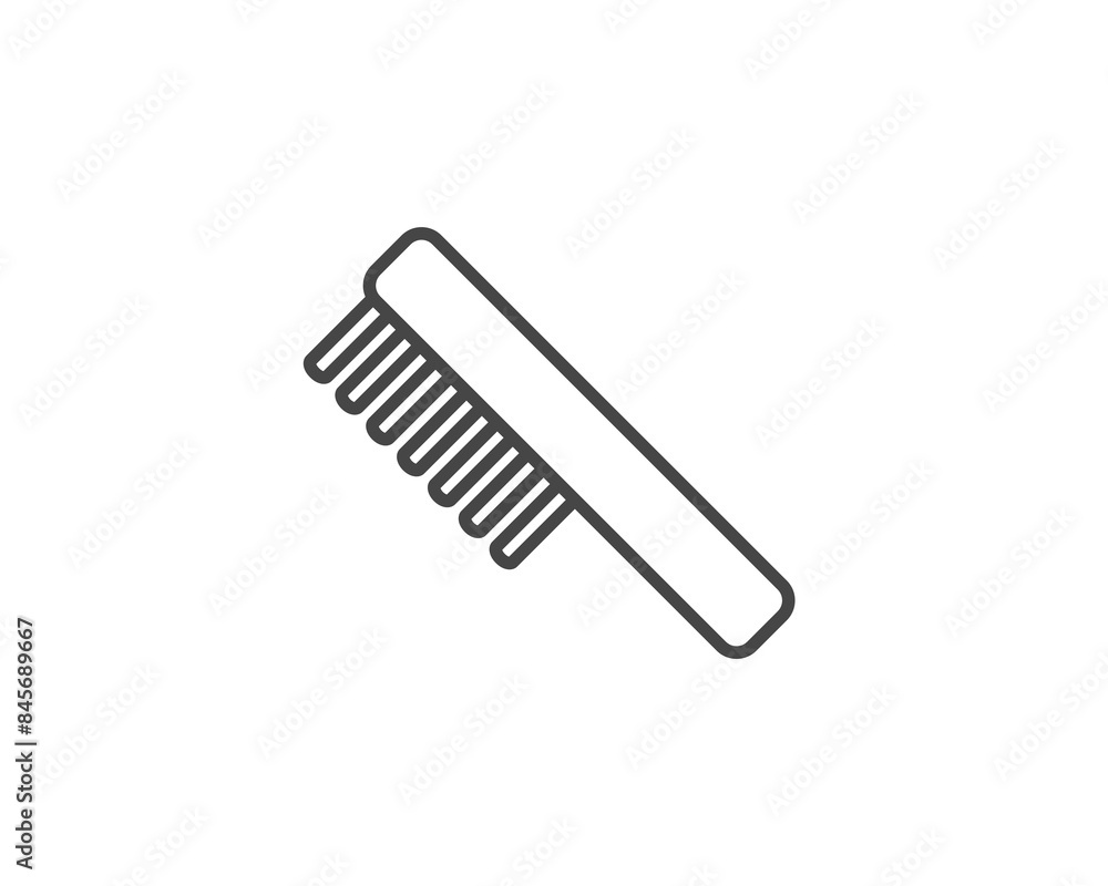 Vector graphic icons of beauty in the form of combs for massage or darsonval procedures. Vector graphic icons of beauty in the form of combs for massage or darsonval procedures.