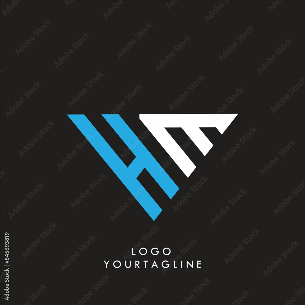 HM letter logo creative design , HM simple and modern logo and HM unique design. HM luxurious alphabet design HM letter logo creative design , HM simple and modern logo and HM unique design. HM luxurious alphabet design