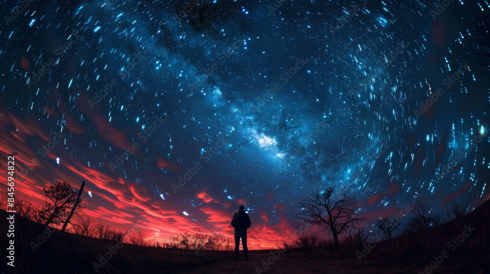 sky and Star at night sky and Star at night
