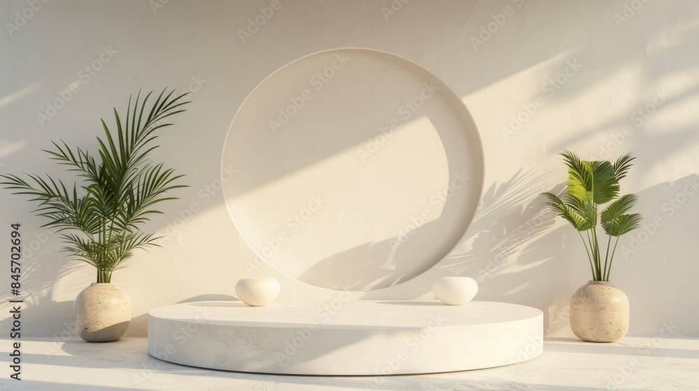 3d render of minimal display podium for various kinds of products 3d render of minimal display podium for various kinds of products