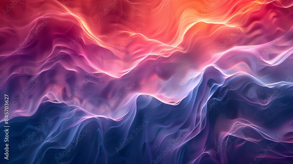 Obraz premium Colorful abstract waves background