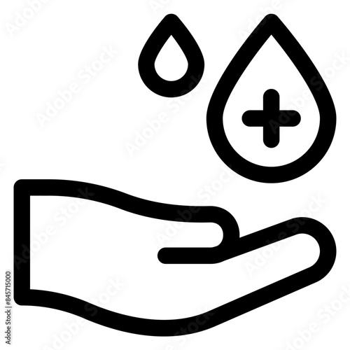 blood line icon vector illustration isolated on white background