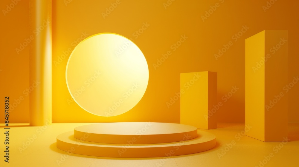 3d render of minimal display podium for various kinds of products 3d render of minimal display podium for various kinds of products
