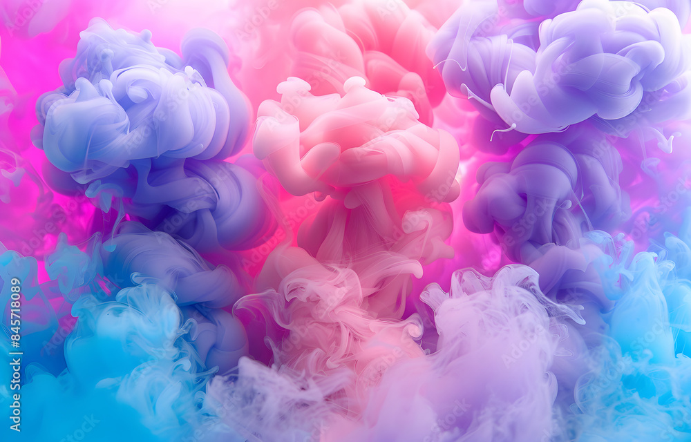 Bright multi-colored smoke Bright multi-colored smoke