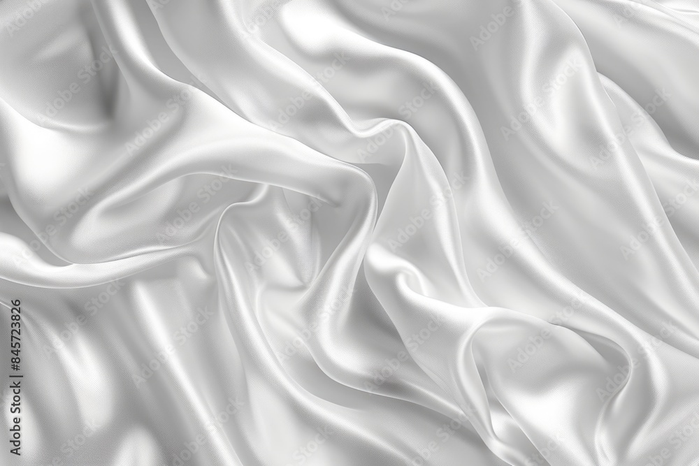 Close-up shot of white fabric texture Close-up shot of white fabric texture