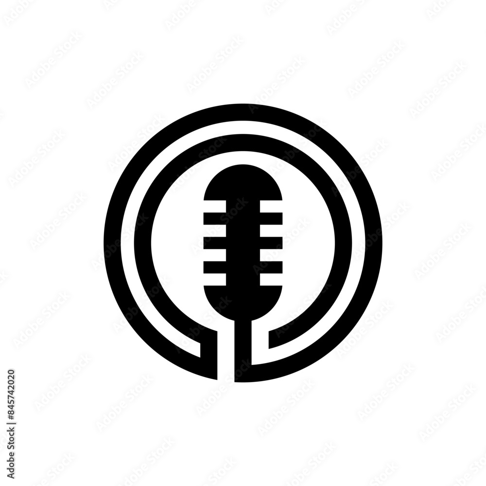 Podcast Logo can be used for icon, logo, and etc. Podcast Logo can be used for icon, logo, and etc.