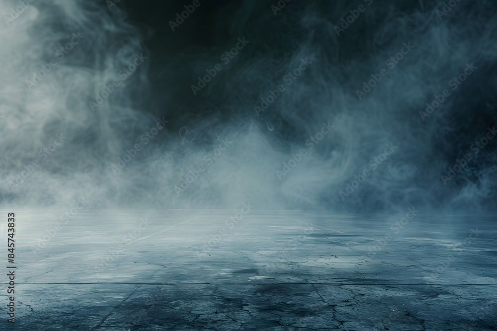 A dark sky with a dark has background with a cloud of smoke A dark sky with a dark has background with a cloud of smoke