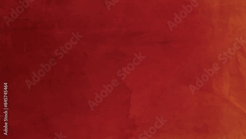 red wall background