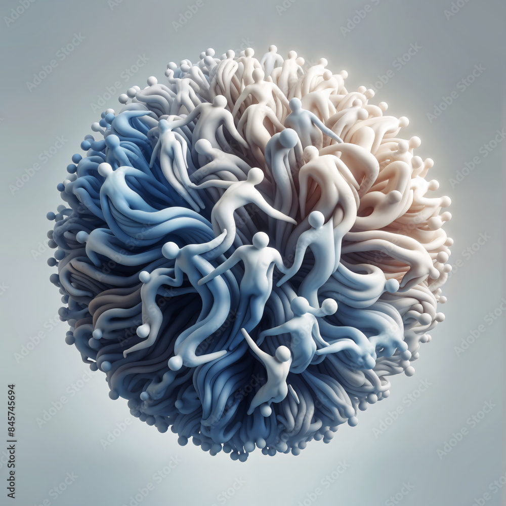 ball of dancing people ball of dancing people