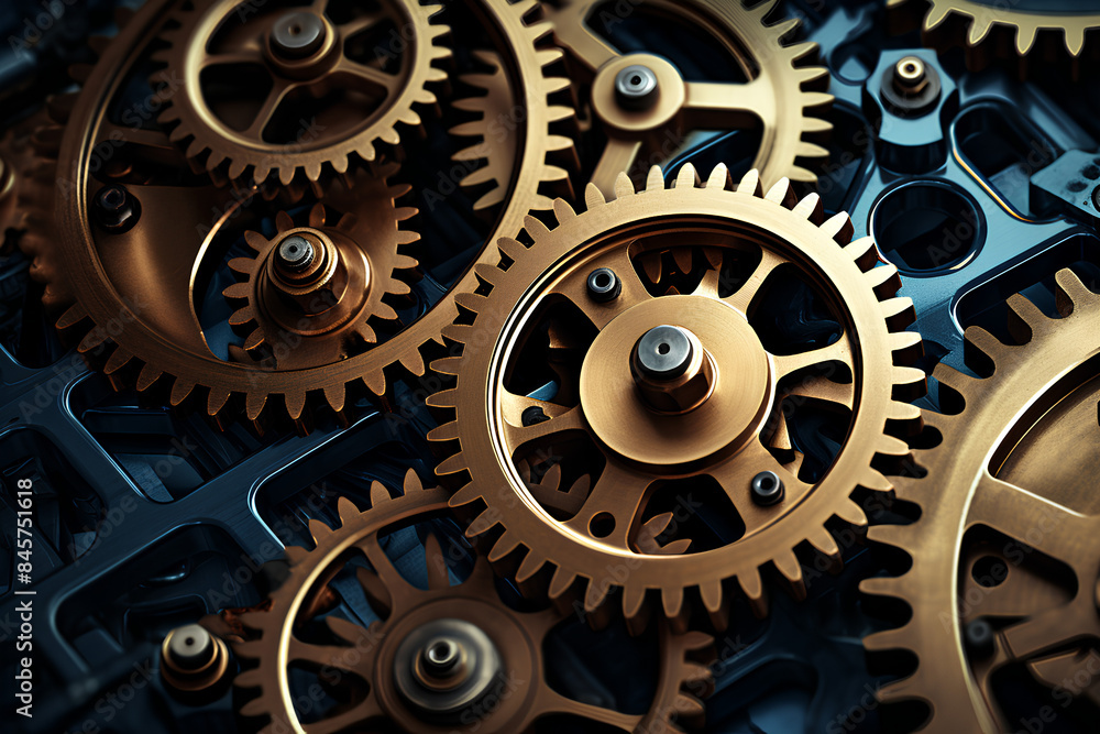 Cogwheels and gears as a background Cogwheels and gears as a background