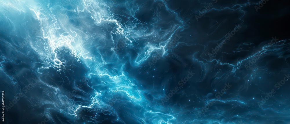 Fluid cyan beams intersect, vibrant against blackness, dynamic and dramatic, like cosmic action sequences in space Fluid cyan beams intersect, vibrant against blackness, dynamic and dramatic, like cosmic action sequences in space