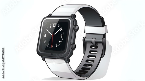 Apple Watch on white background