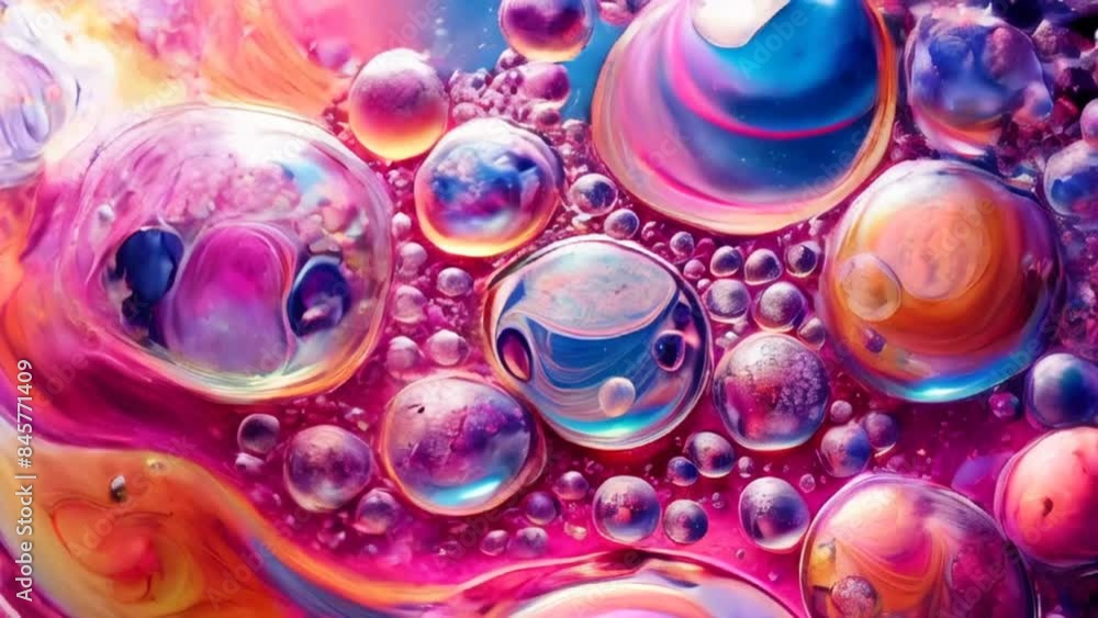 fluid art vertical background, kaleidoscope of neon bubbles, a concept for festive themes and creative design projects with colored flying bubbles fluid art vertical background, kaleidoscope of neon bubbles, a concept for festive themes and creative design projects with colored flying bubbles