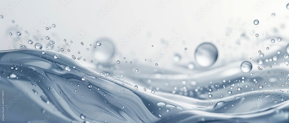 Light rays dance alongside wireframe constructs and bubbles in a surreal, abstract portrayal of clean technology, set against a crisp white background Light rays dance alongside wireframe constructs and bubbles in a surreal, abstract portrayal of clean technology, set against a crisp white background
