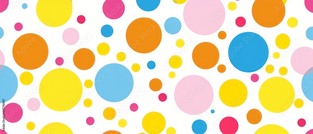 dots in lively randomly scattered, bright colors come together to form a playful and cheerful background dots in lively randomly scattered, bright colors come together to form a playful and cheerful background
