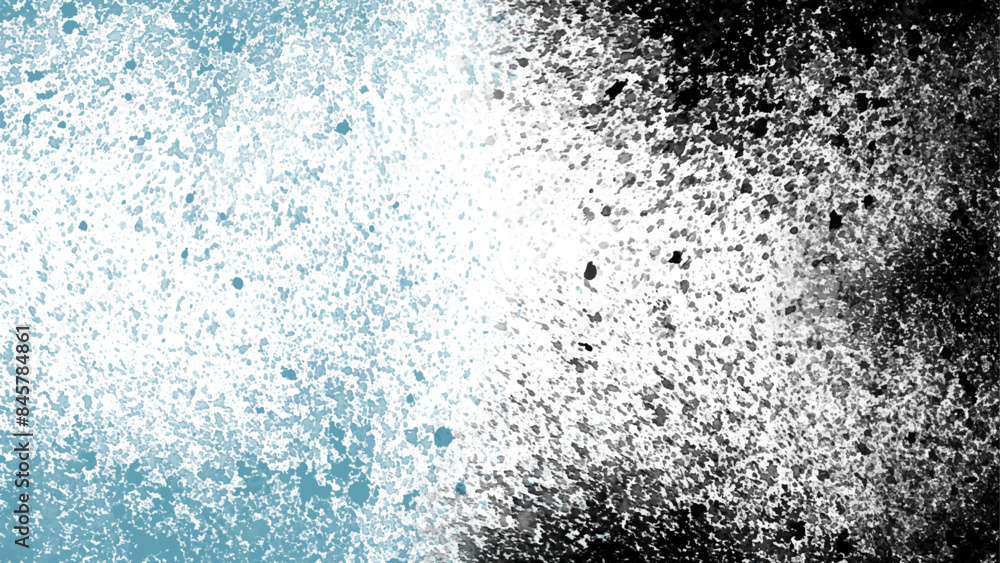 Fototapeta premium Black and blue stain texture abstract floor vintage background overlay grunge.