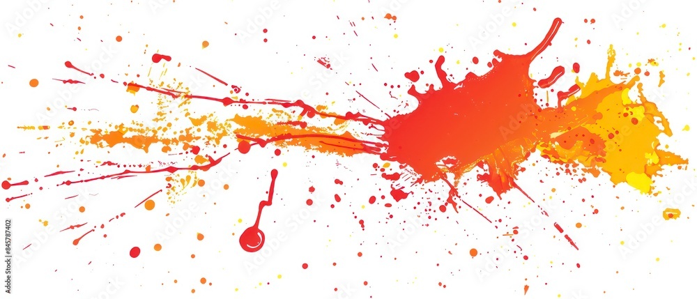 colorful drop of paint splashes, creating a miniature explosion of vibrant hues colorful drop of paint splashes, creating a miniature explosion of vibrant hues