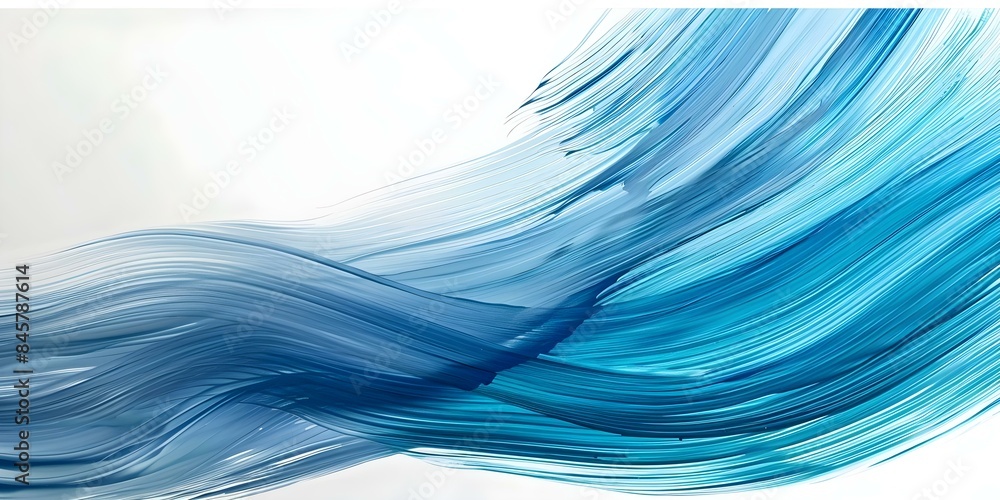 Blue paint brush stroke texture on a white background with navy accents. Concept Blue Brush Strokes, White Background, Navy Accents, Textured Paint, Artistic Design Blue paint brush stroke texture on a white background with navy accents. Concept Blue Brush Strokes, White Background, Navy Accents, Textured Paint, Artistic Design