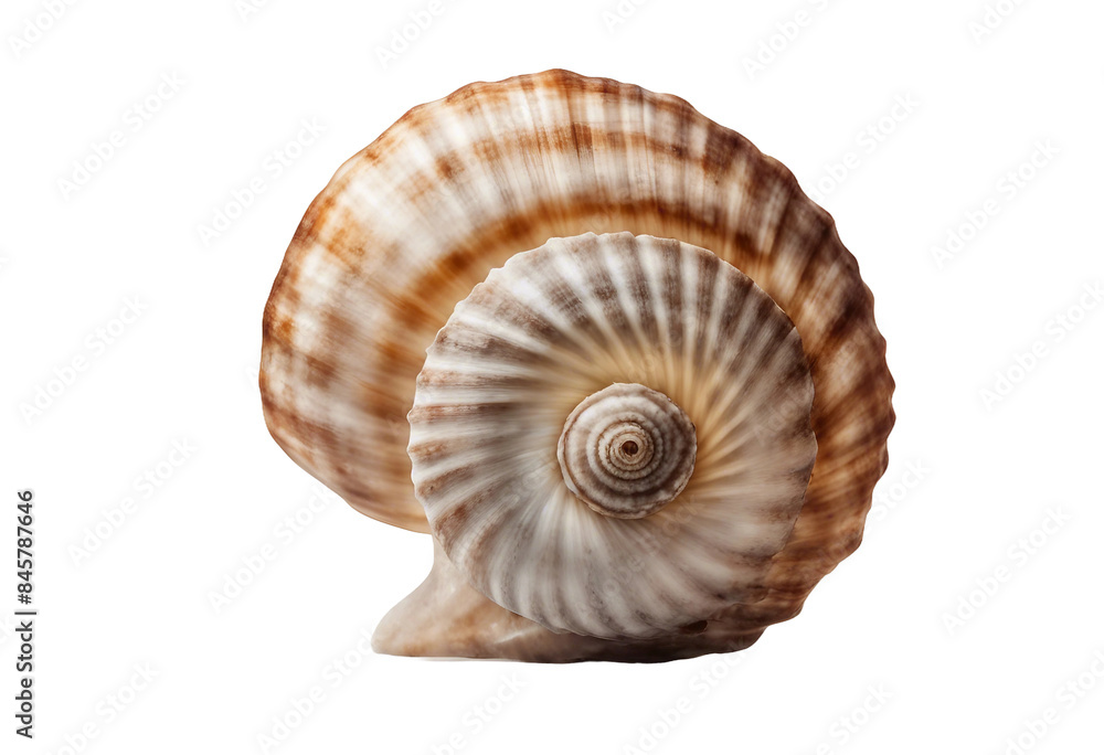 Seashell isolated on transparent background cutout Seashell isolated on transparent background cutout