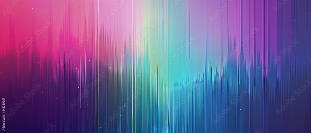 gradient and complimentary colors with solid glitch patterns, holographic art gradient and complimentary colors with solid glitch patterns, holographic art