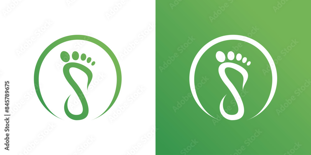 Abstrack foot care logo design. Premium Vector Abstrack foot care logo design. Premium Vector