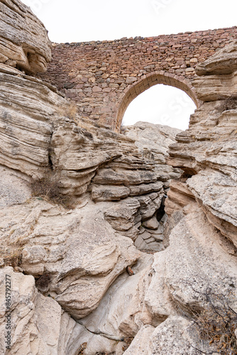 Rocky Bridge in Sille Town, Konya, Turkiye photo