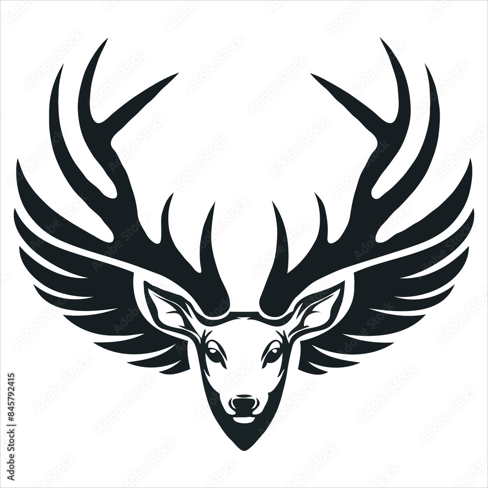Animal Deer Logo illustration Animal Deer Logo illustration