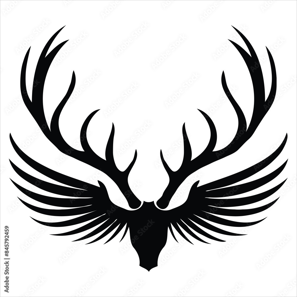 Animal Deer Logo illustration Animal Deer Logo illustration