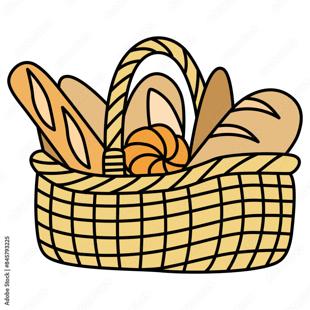 Fototapeta premium Bread Basket