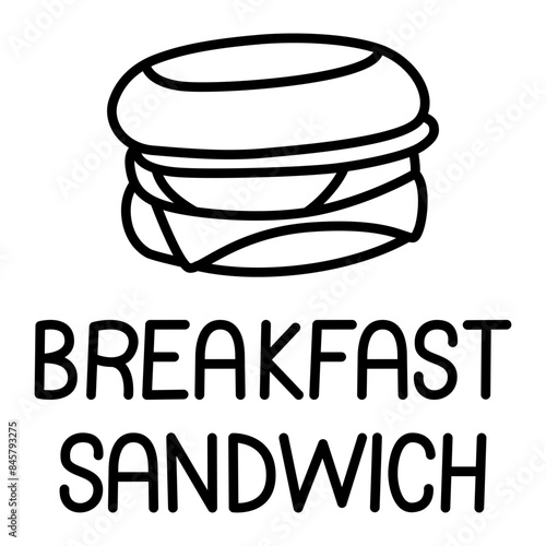 Breakfast Sandwich