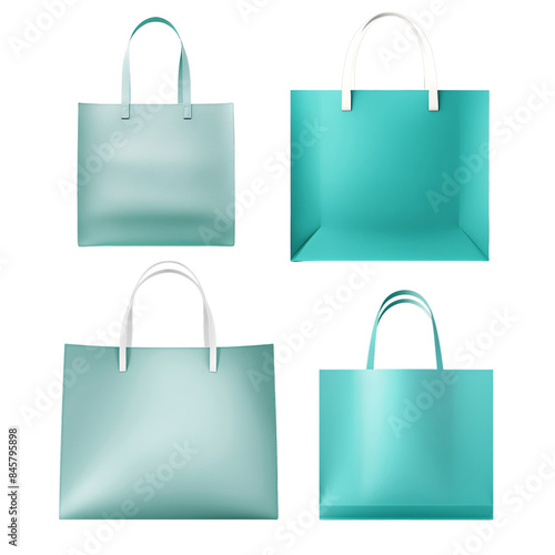 green shopping bag