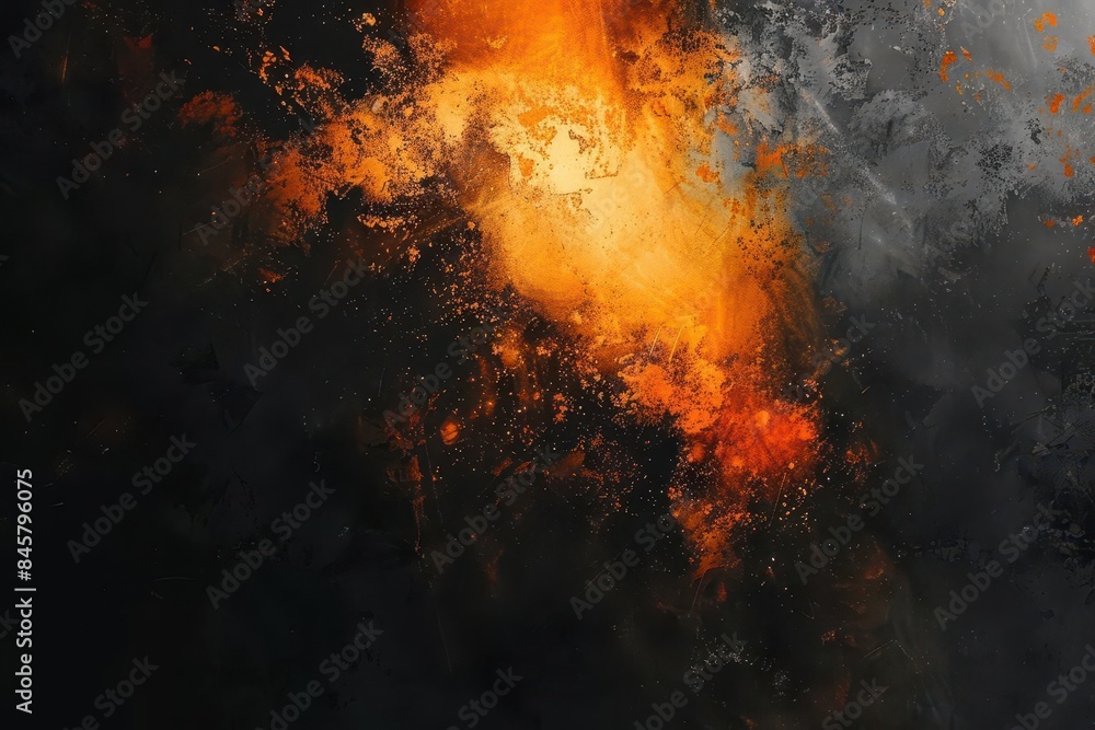 abstract orange and black background with bright light and glow grainy noise texture and color gradient digital art abstract orange and black background with bright light and glow grainy noise texture and color gradient digital art