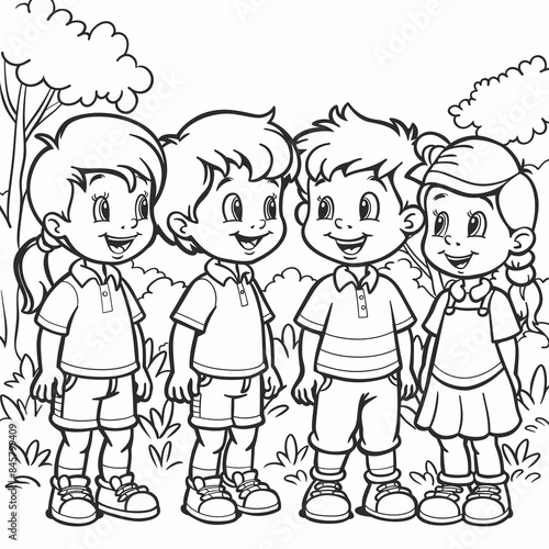 Coloring page for children 