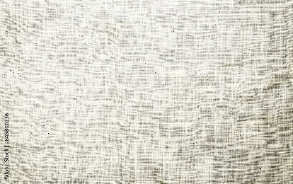 Fototapeta premium Close Up Of White Linen Fabric Texture