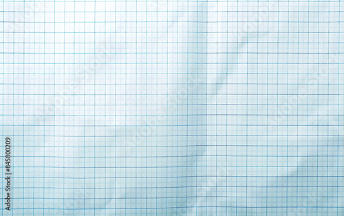 A Close-Up View of Unwritten Graph Paper