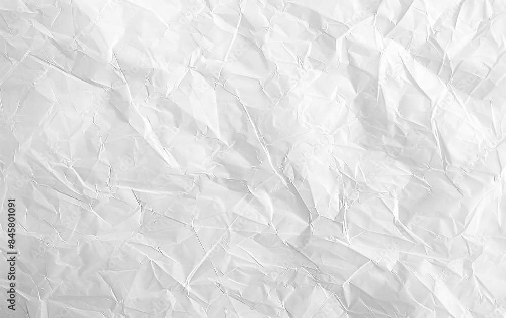 Obraz premium Crumpled White Rice Paper Texture