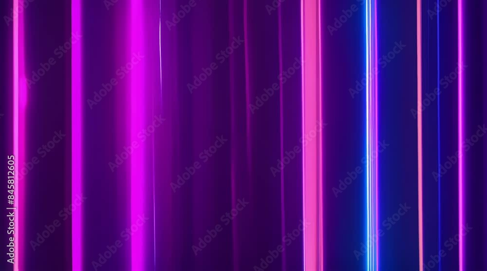 Animation of colorful neon light patterns, with black background, 4K resolution, generated ai Animation of colorful neon light patterns, with black background, 4K resolution, generated ai