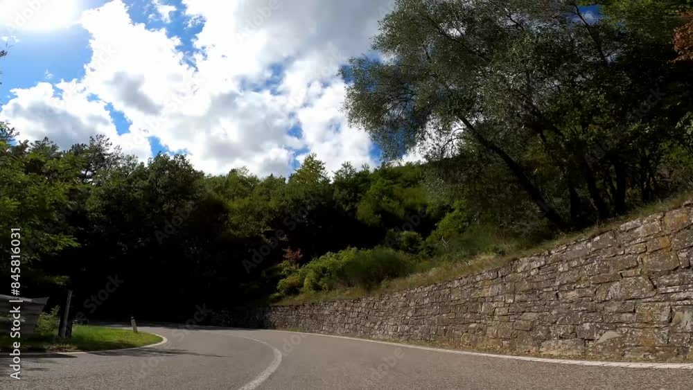 Italy Driving 1083 San Godenzo Tuscany Italy Driving 1083 San Godenzo Tuscany