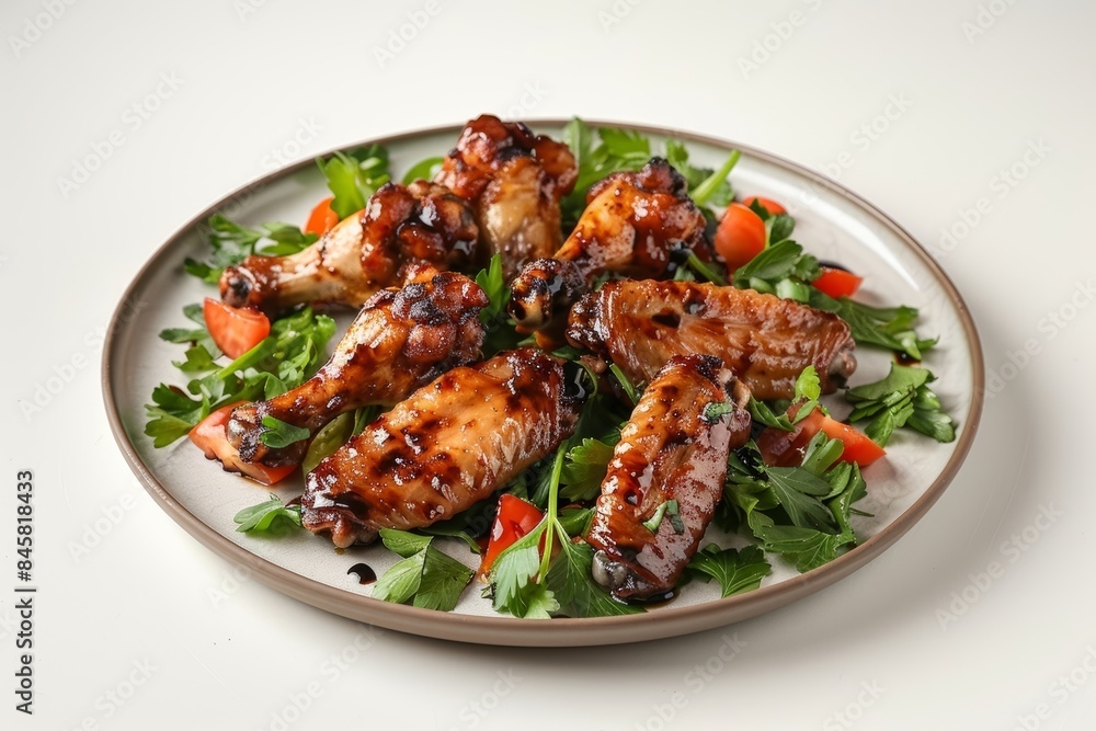 Balsamic Glazed Chicken Wings: A Flavorful Feast