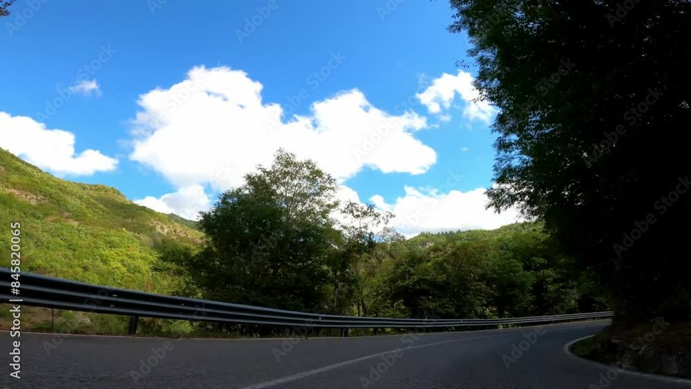 Italy Driving 1078 San Godenzo Tuscany Italy Driving 1078 San Godenzo Tuscany