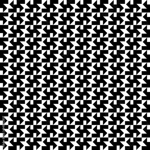 Geometric Retro Design Pattern Texture Wallart